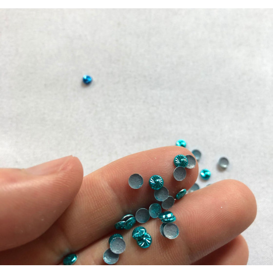 Wholesale 3mmx6mm Flat Back Iron-on Windmill Rhinestones Hotfix Metal Studs for Garment Shoes T-Shirts